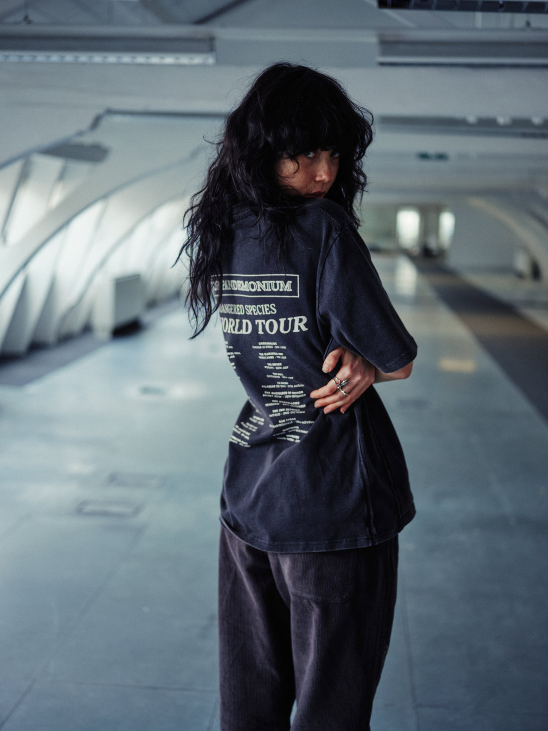 Minor Pandemonium World Tour T-Shirt - Vintage Black