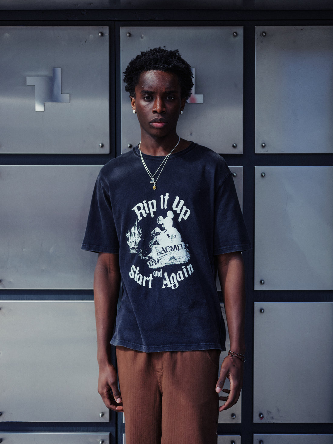 Rip It Up Tee T-Shirt - Vintage Black