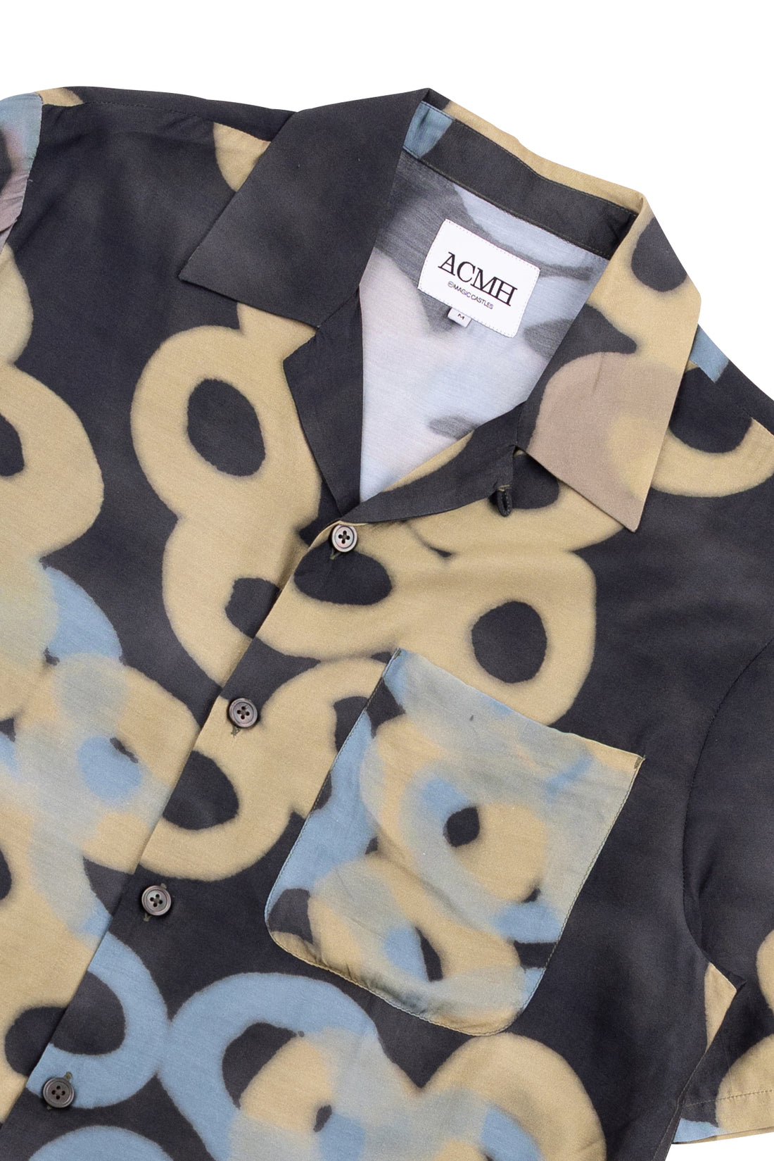 Short Sleeve Wave Shirt - Marcus James Abstract Circles