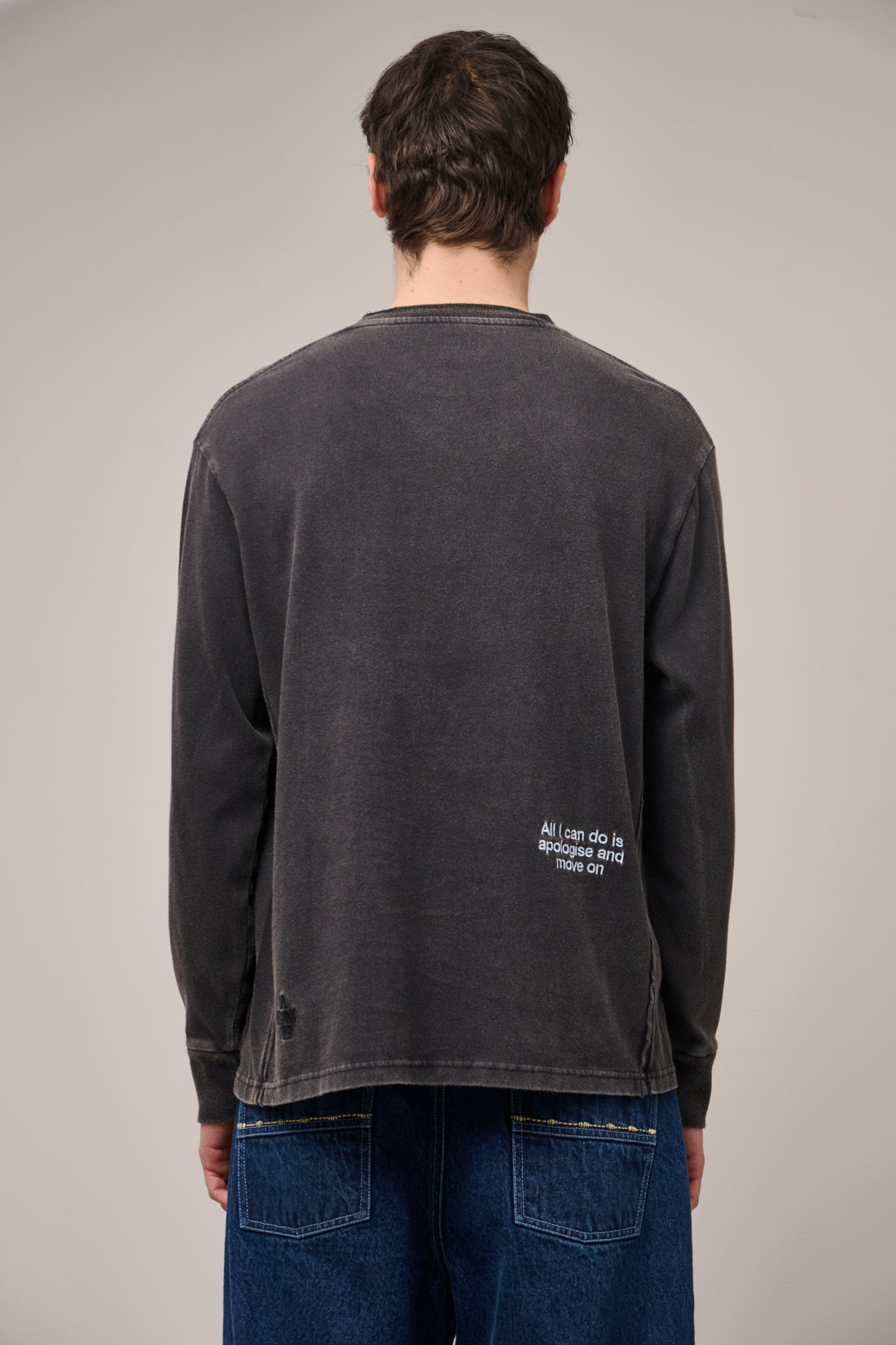 Changing Constants Long Sleeve T-Shirt - Strong Vintage Black