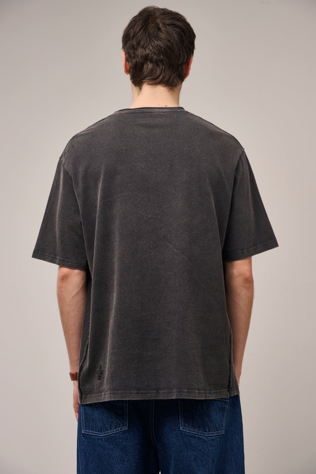 Basic Short Sleeve T-shirt - Vintage Black
