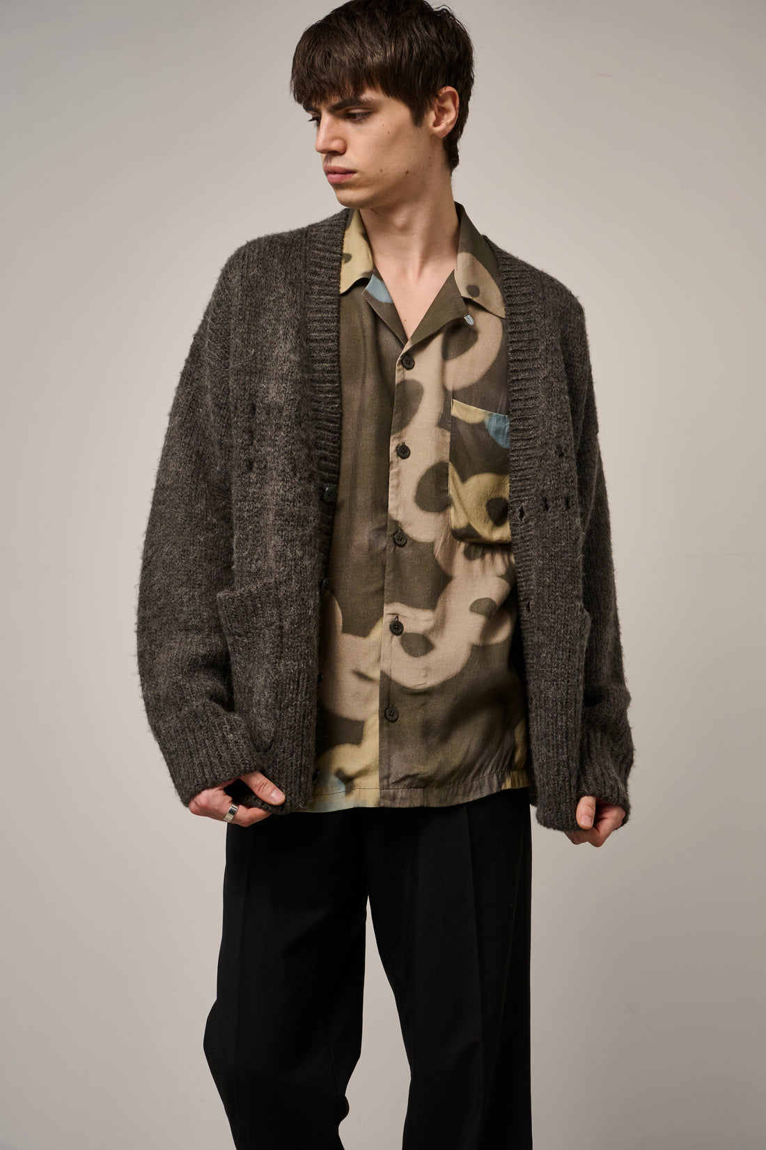 Short Sleeve Wave Shirt - Marcus James Abstract Circles