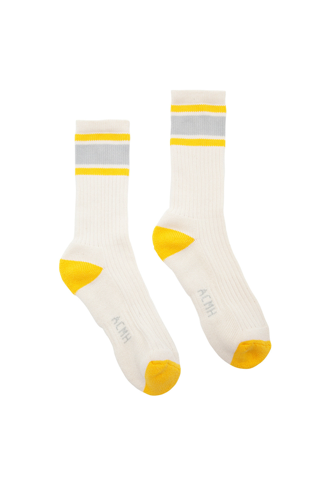 Ivy Ellis x ACMH Socks - Ecru Yellow Mix