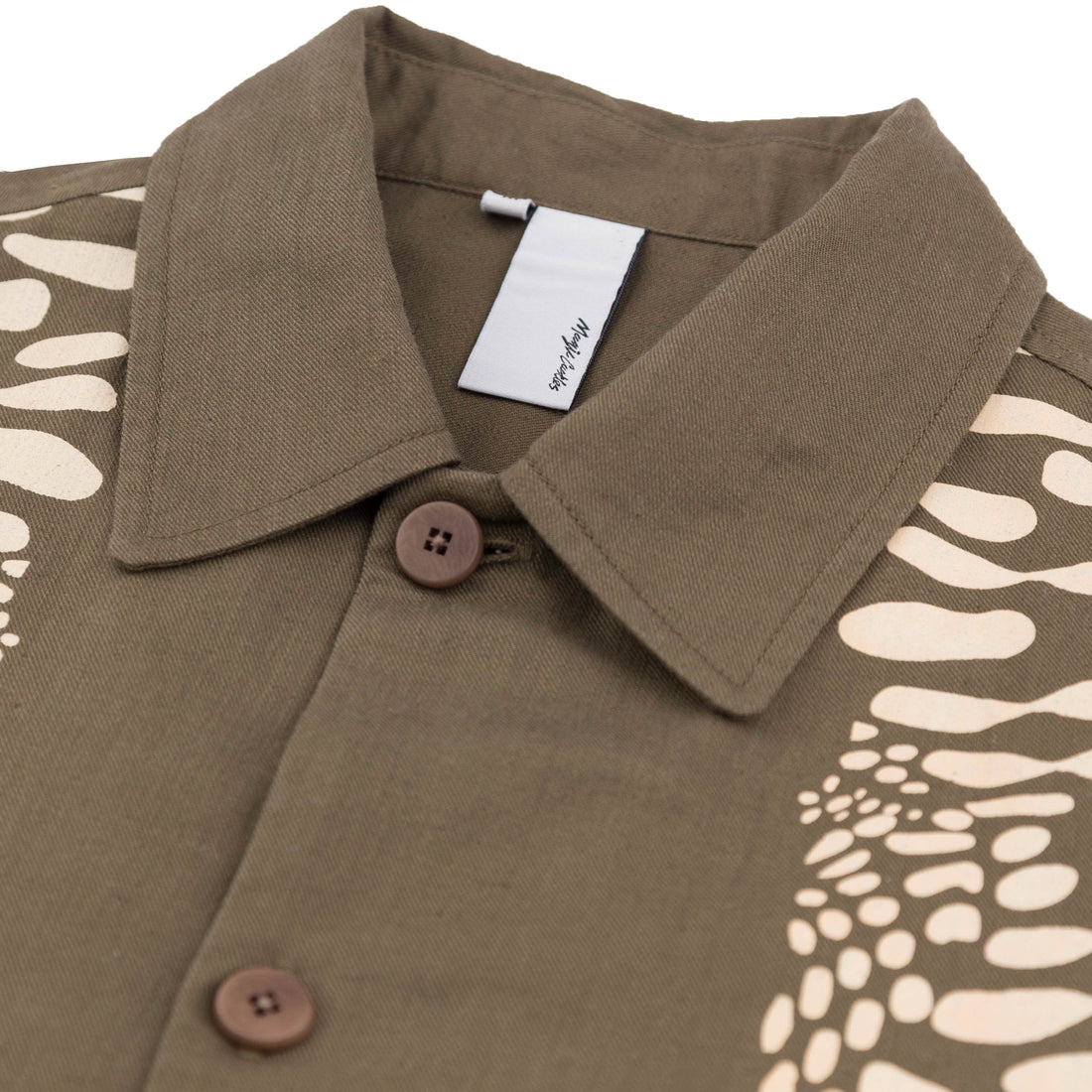 Warp Dot Overshirt - Fossil