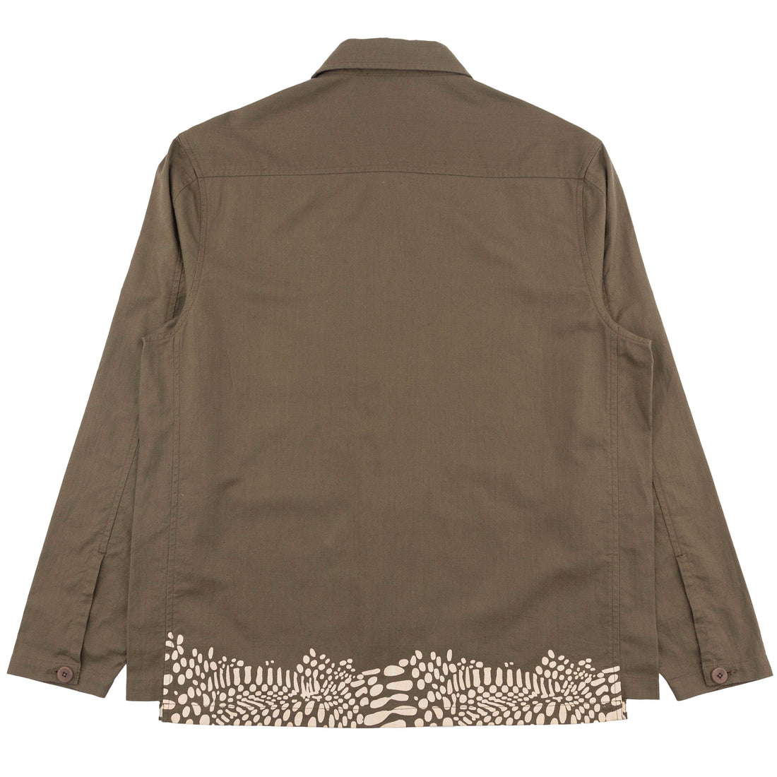 Warp Dot Overshirt - Fossil