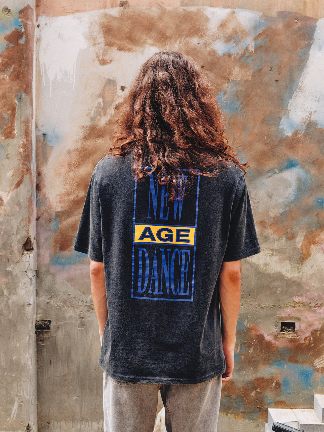 New Age Dance T-Shirt- Vintage Black