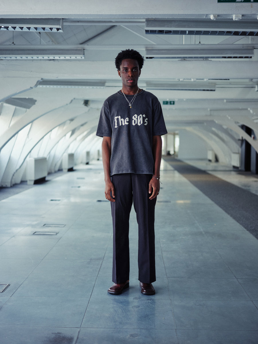 The 80'S T-Shirt - Strong Vintage Black