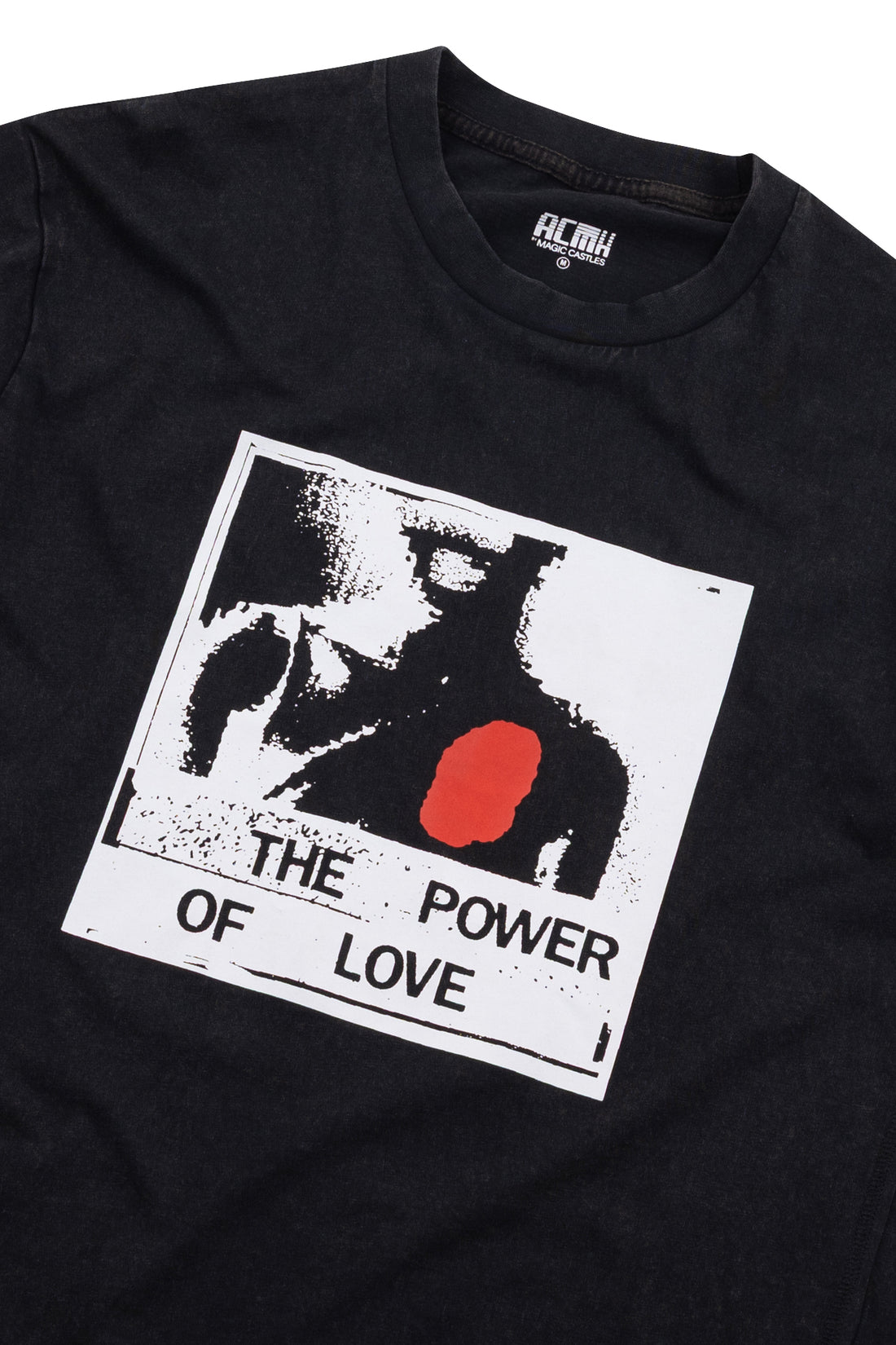 Love International x ACMH x Power of Love T-shirt - Vintage Black