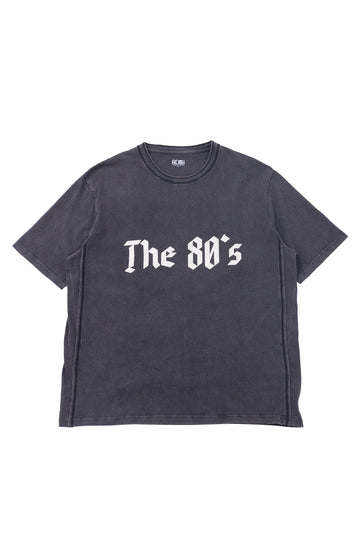 The 80'S T-Shirt - Strong Vintage Black