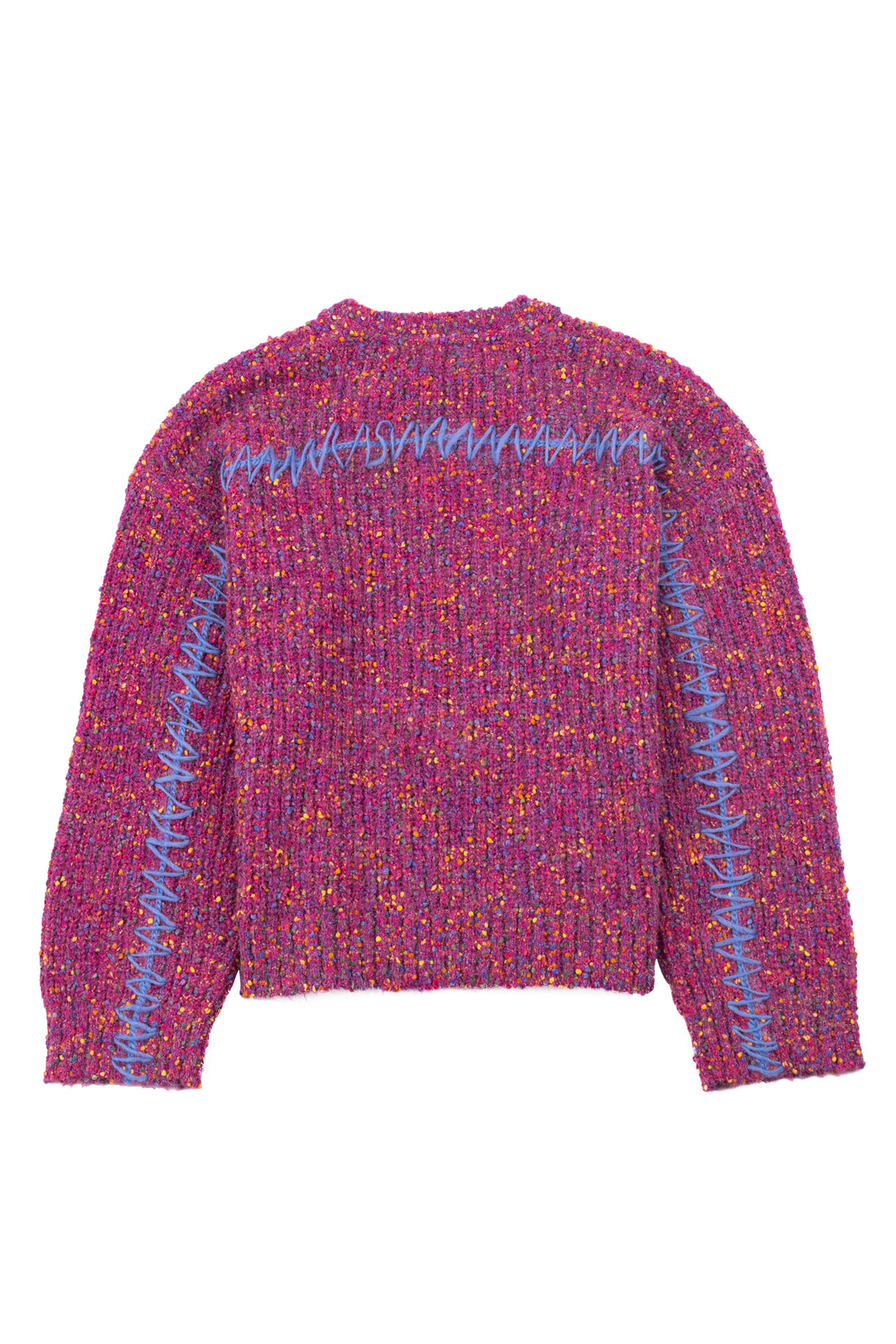 Rev Knit Jumper - Acid Pink Mix