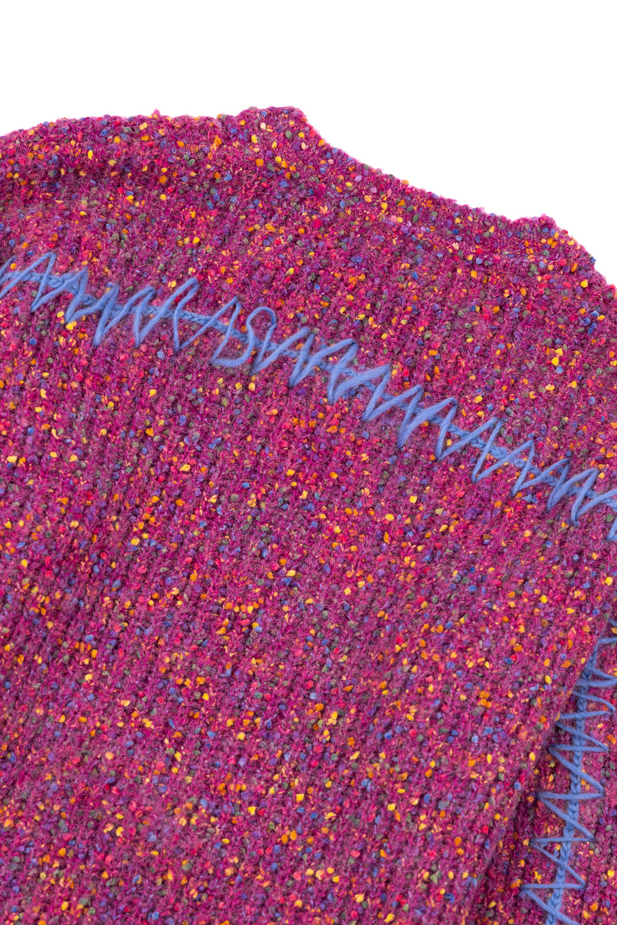Rev Knit Jumper - Acid Pink Mix