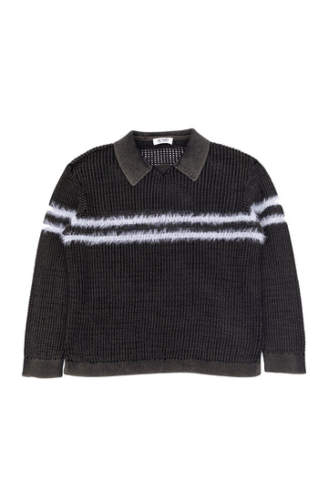 Spectrum Mesh Jumper - Vintage Black