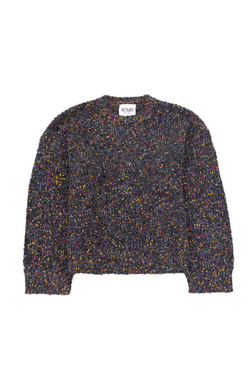 Rev Knit Jumper  - Black Multi
