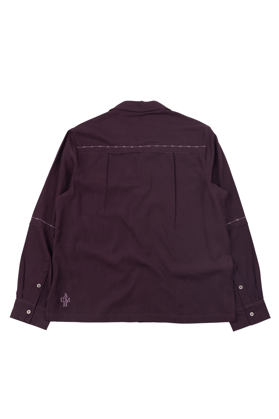 Fray Shirt - Aubergine