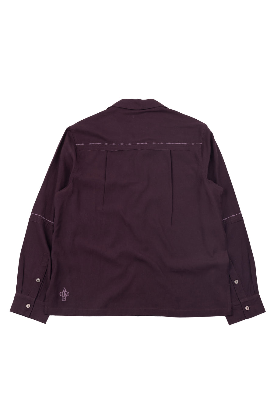 Fray Shirt - Aubergine