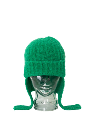 Kaz Ear Flap Hat - Acid Green