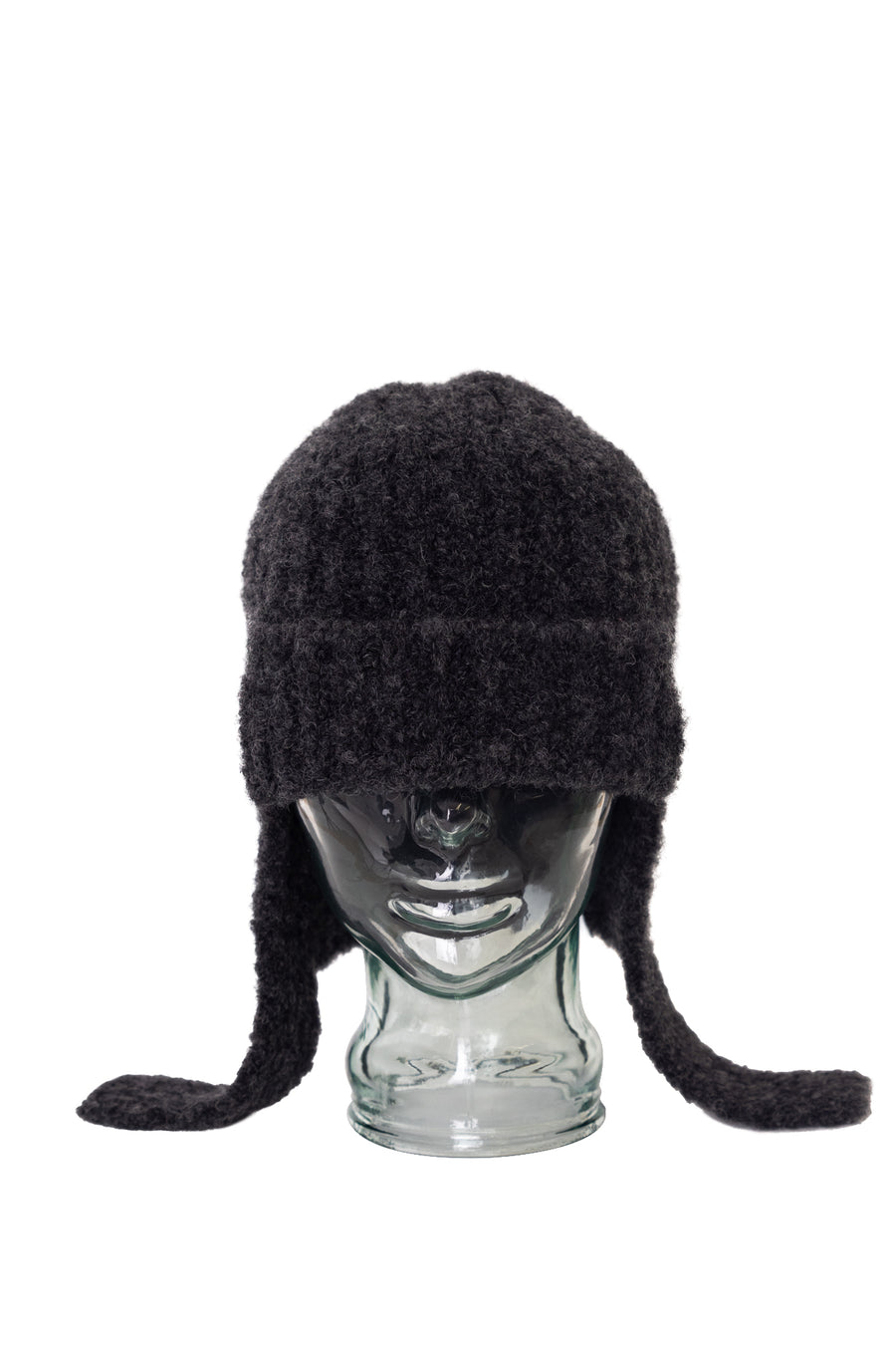 Kaz Ear Flap Hat - Charcoal