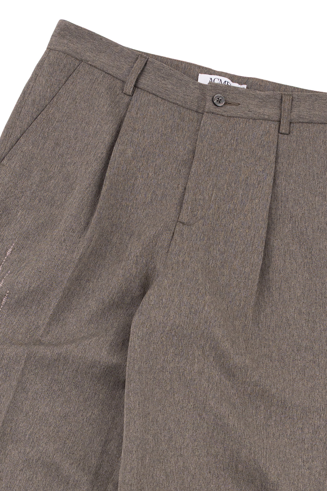 Hollis Pant - Rich Brown Herringbone
