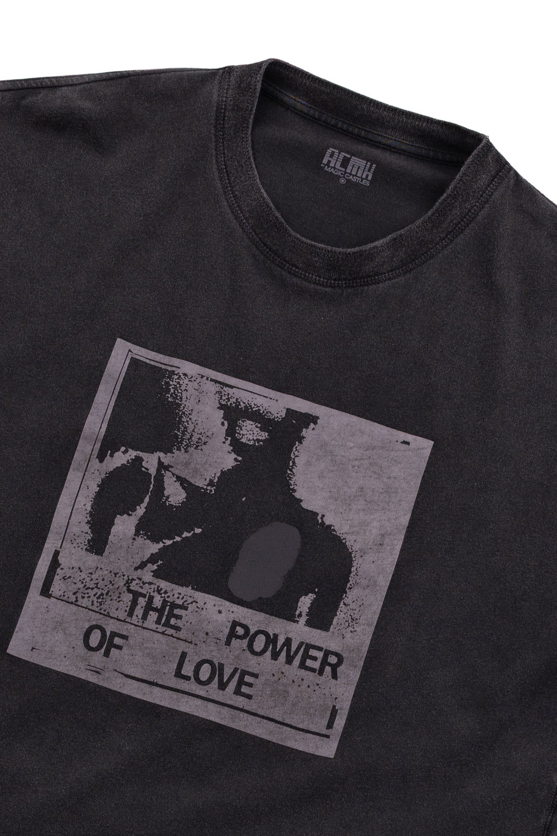 Love International x ACMH x Power of Love T-shirt - Vintage Black