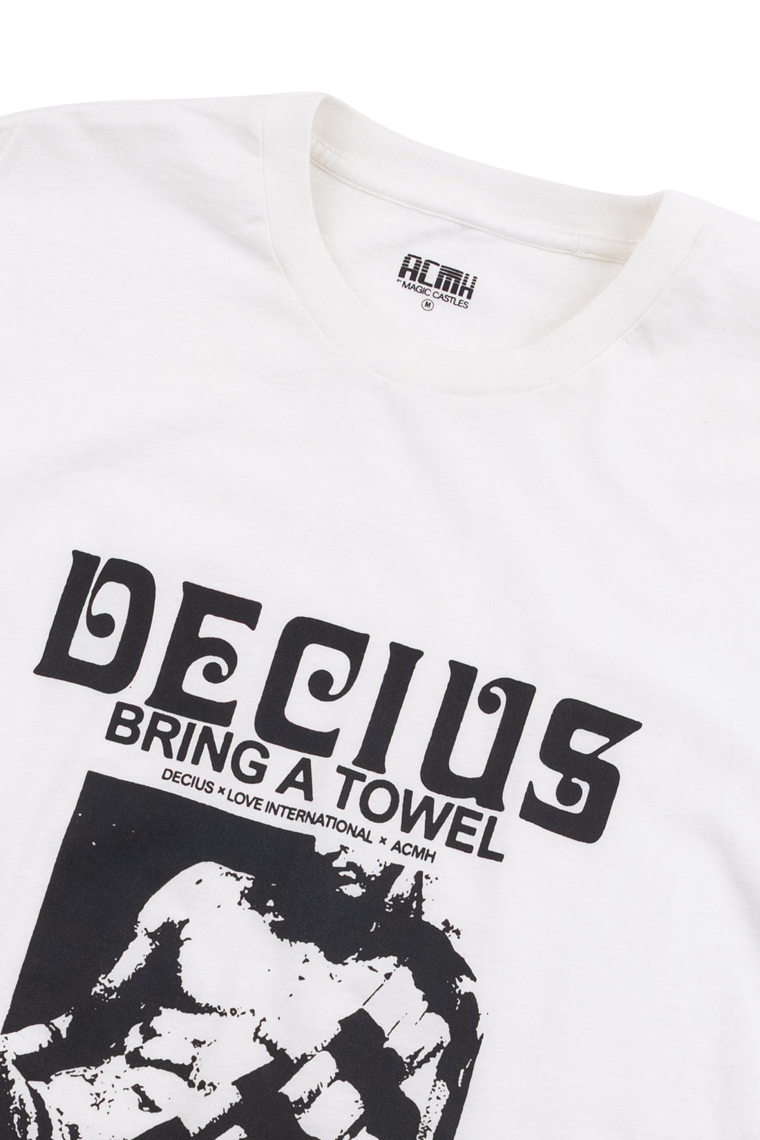 Love International x ACMH x Decius T-Shirt - White
