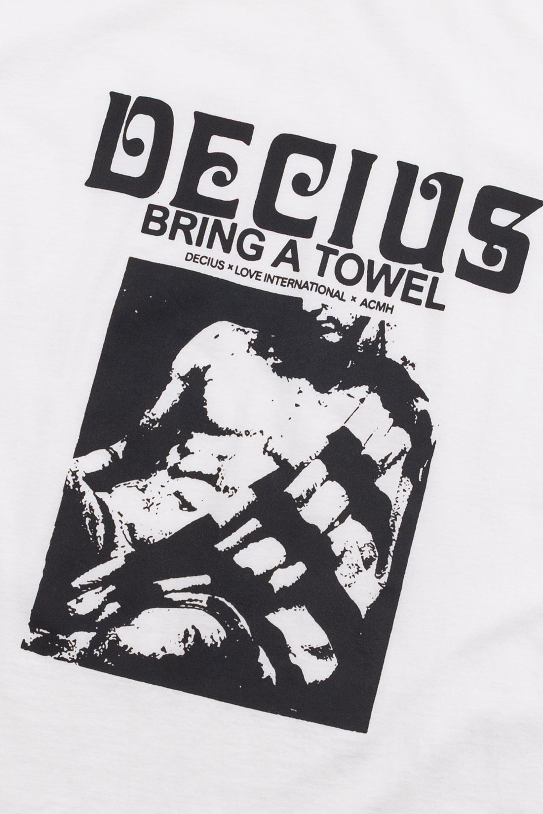 Love International x ACMH x Decius T-Shirt - White