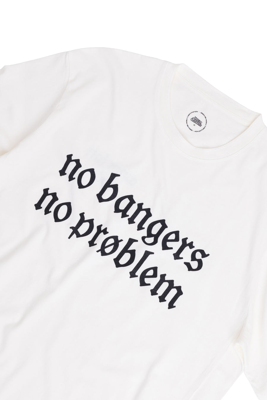 No Bangers T-Shirt  Off White