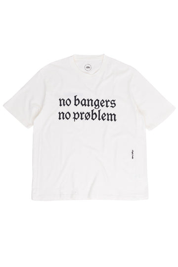 No Bangers T-Shirt  Off White