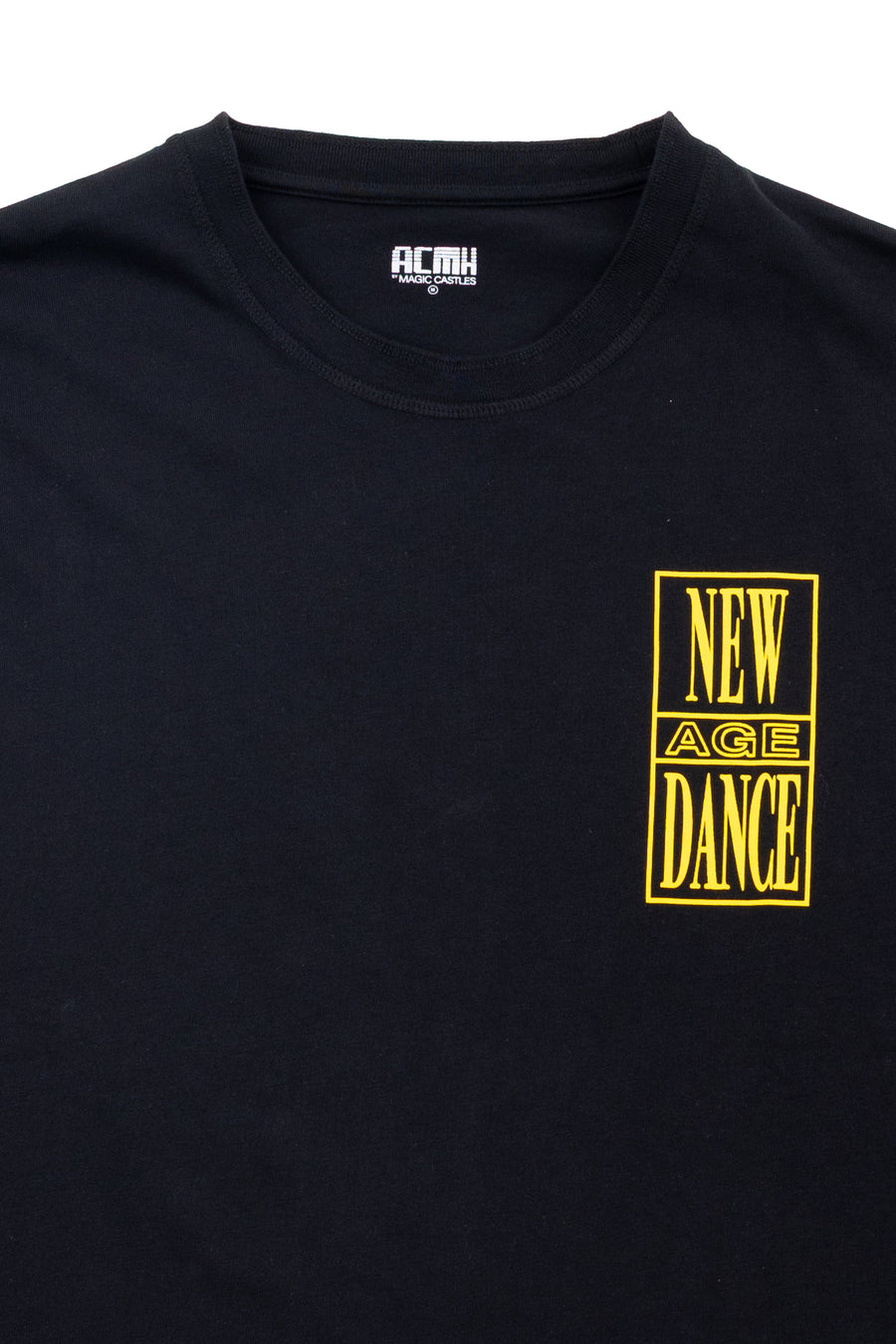 COMING SOON - New Age Dance T-Shirt - Black & Yellow