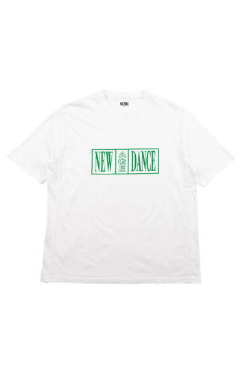COMING SOON - New Age Dance T-Shirt - White & Green