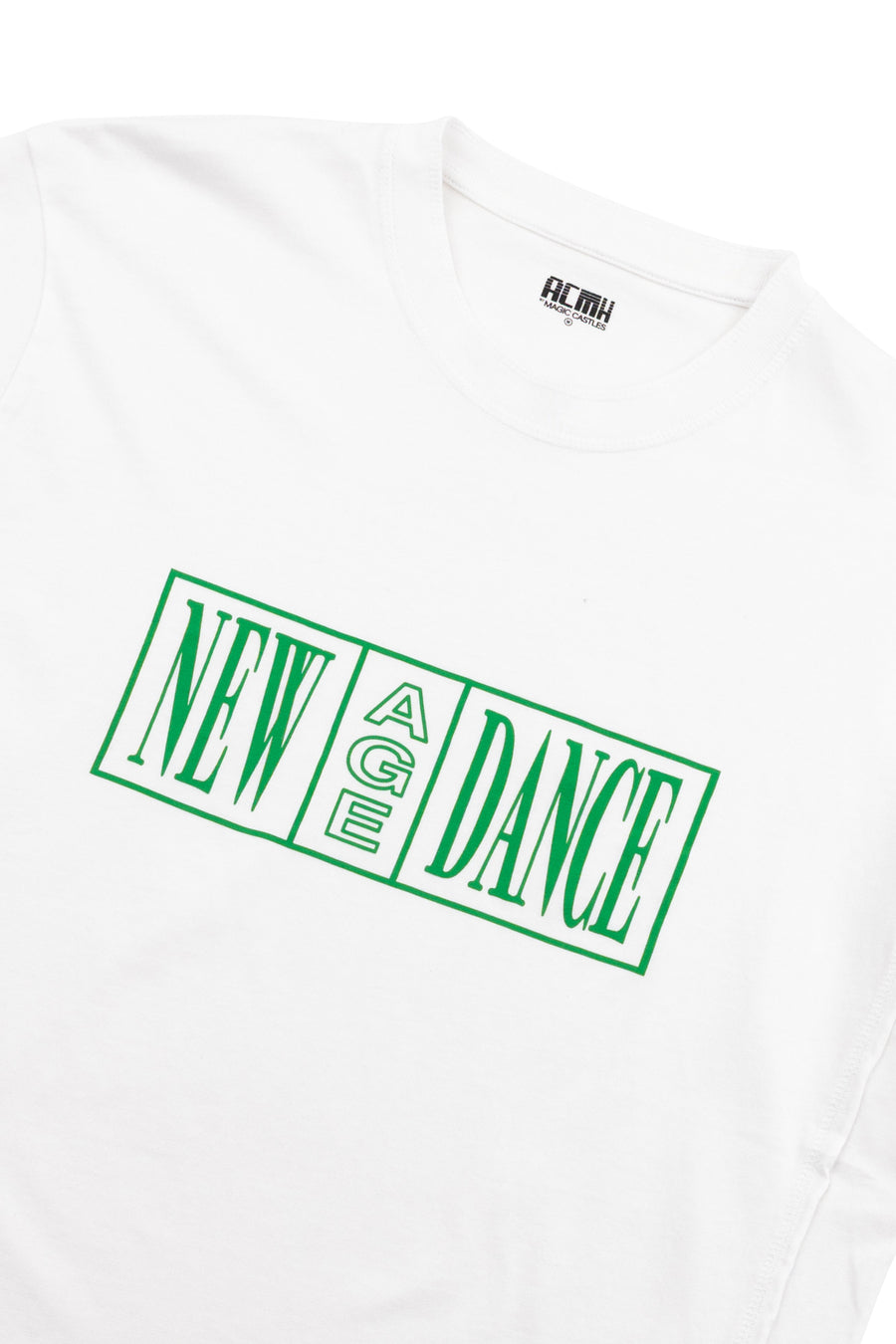 COMING SOON - New Age Dance T-Shirt - White & Green