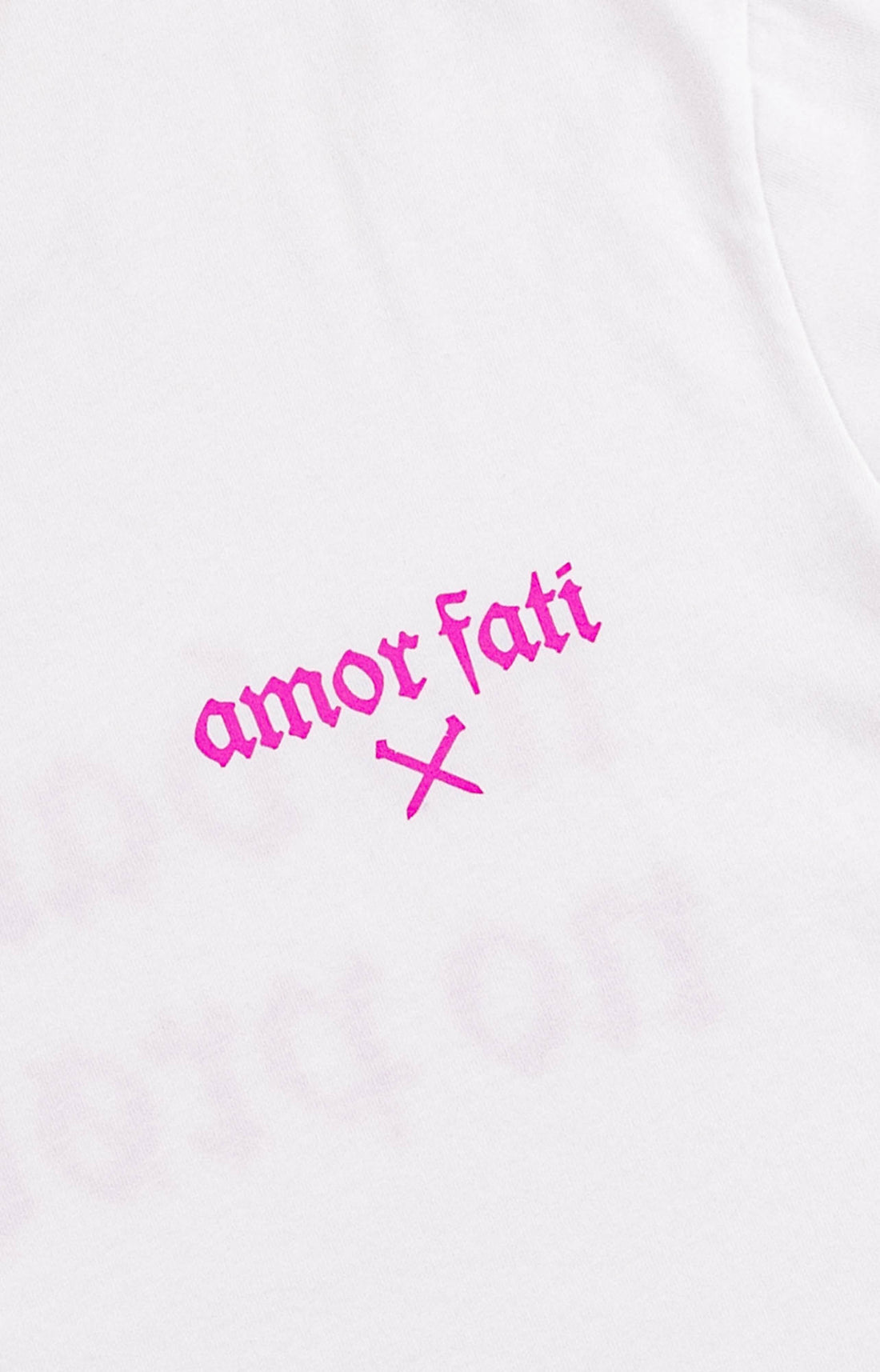 No Banger T-shirt - White Pink