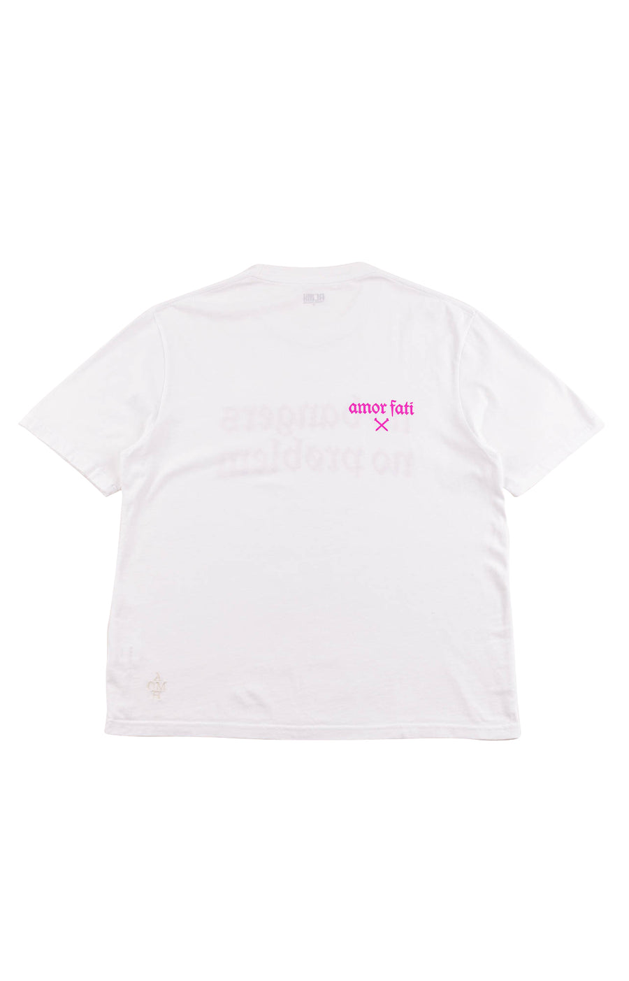 No Banger T-shirt - White Pink