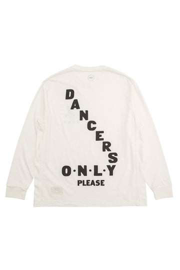 Dancers Only LS Tee - Off White