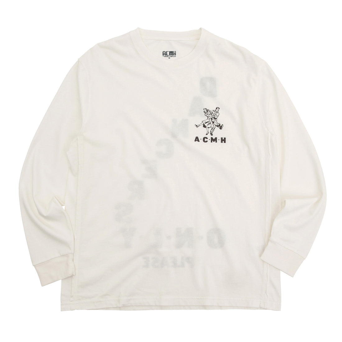 Dancers Only LS Tee - Off White