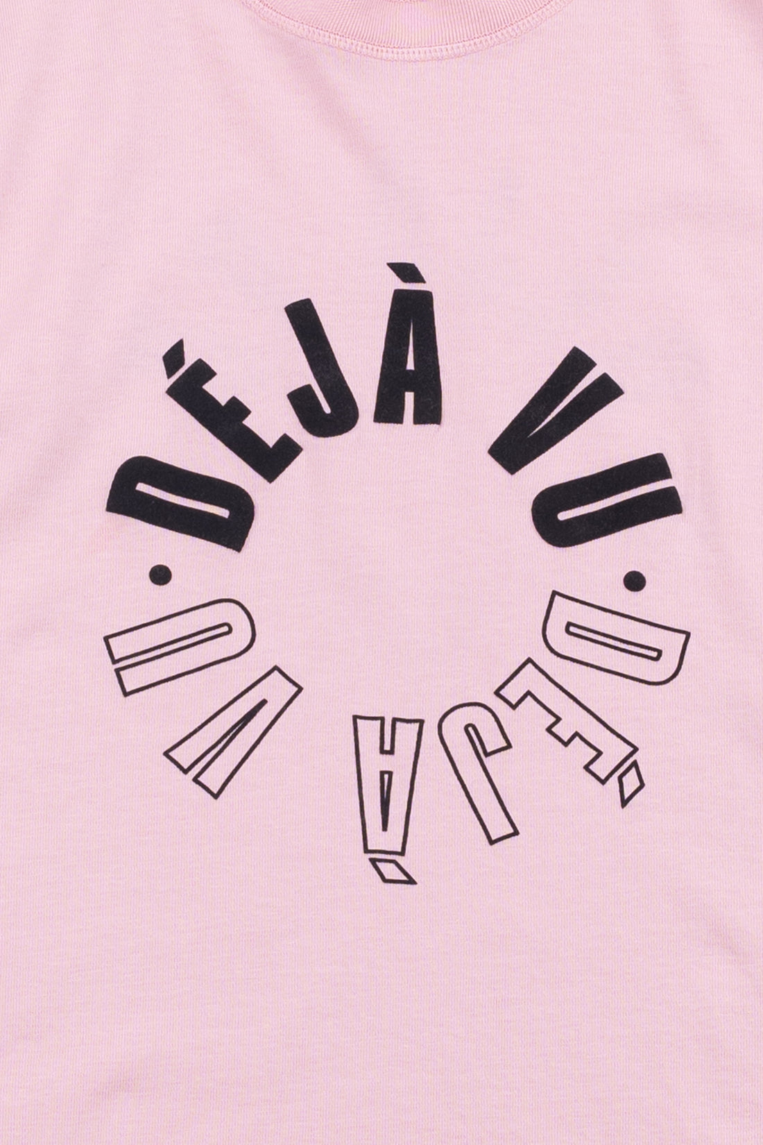 Deja Vu Short Sleeve T-Shirt - Soft Pink