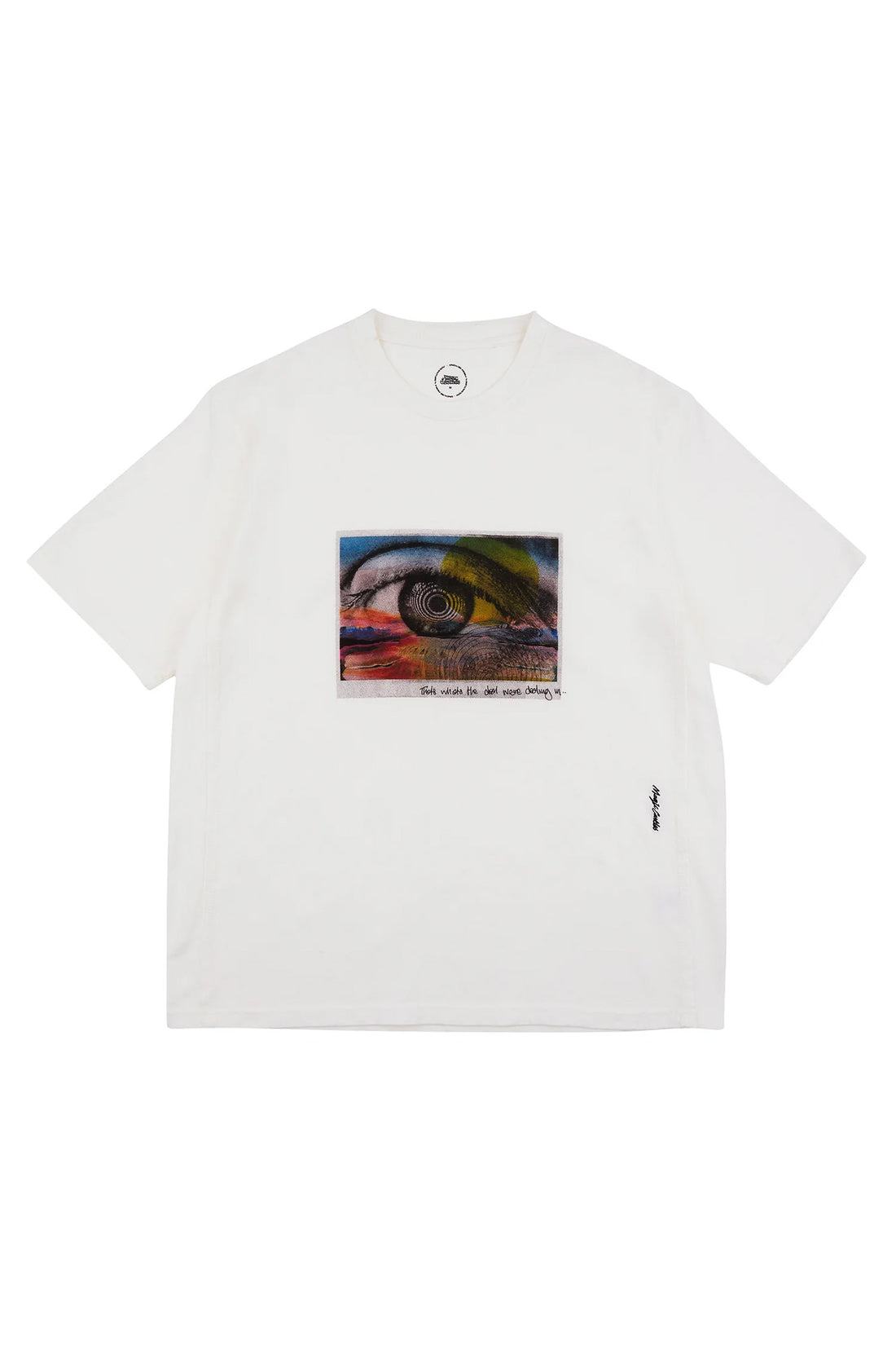 Eye Short Sleeve T-Shirt - Off White