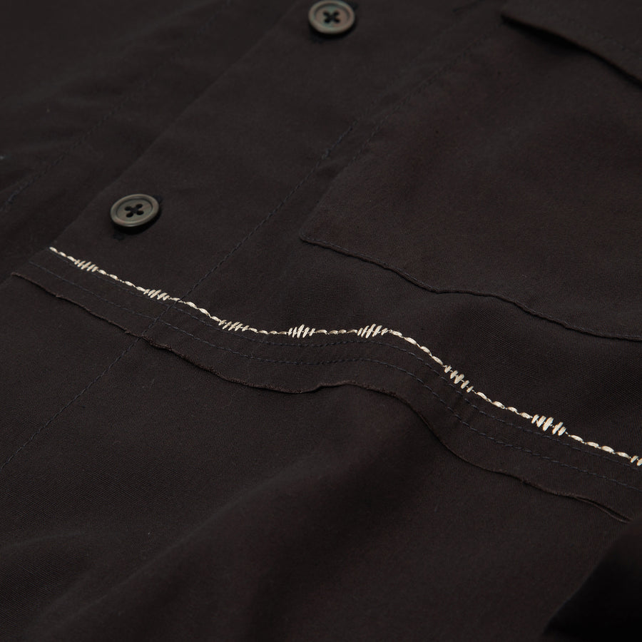 Fray Shirt - Vintage Black