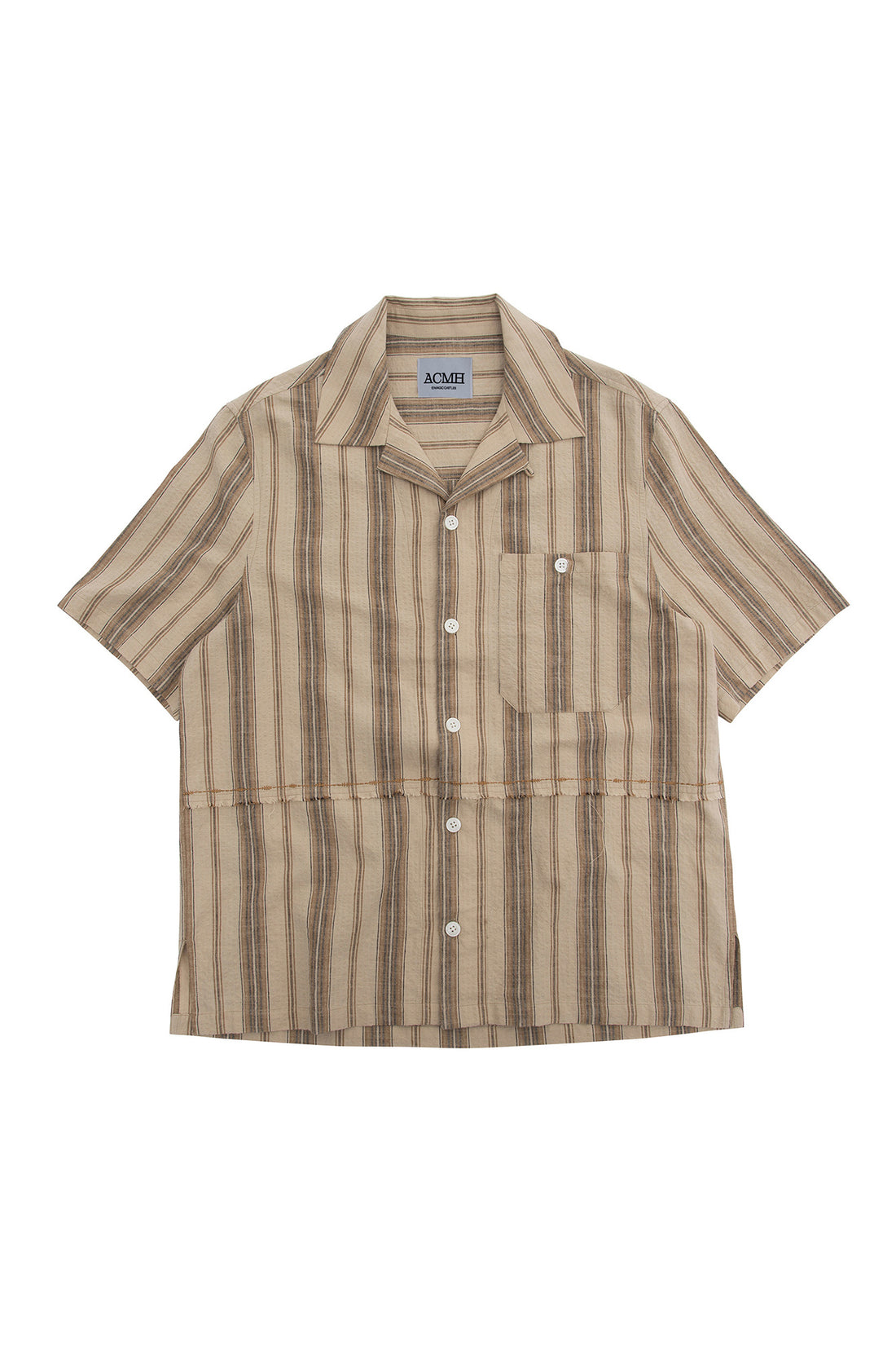 Friction Shirt - Beige Stripe