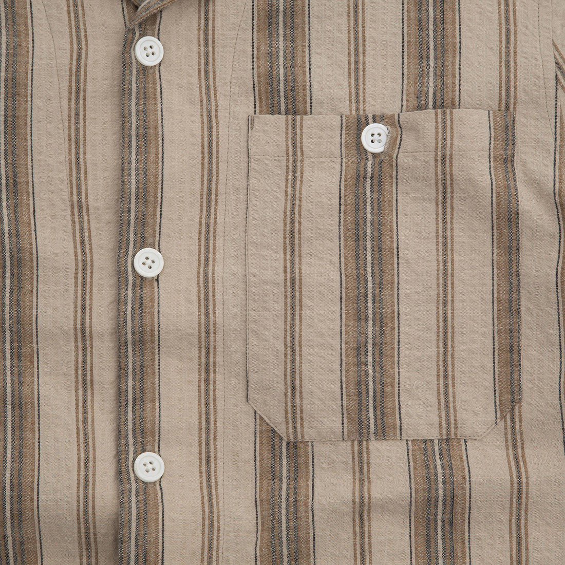 Friction Shirt - Beige Stripe