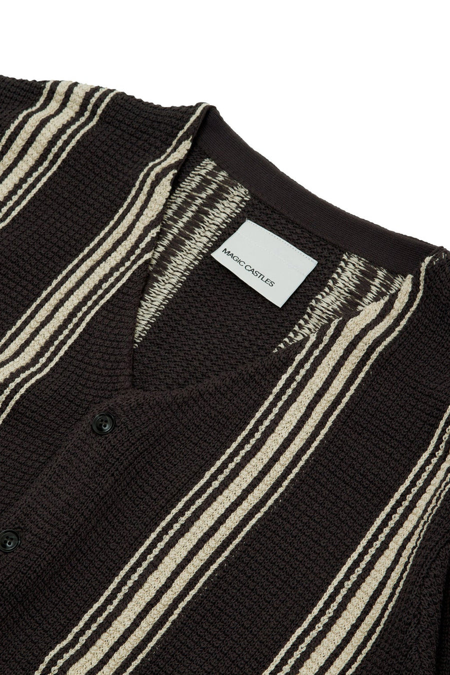 Frank Cardigan Charcoal Mesh