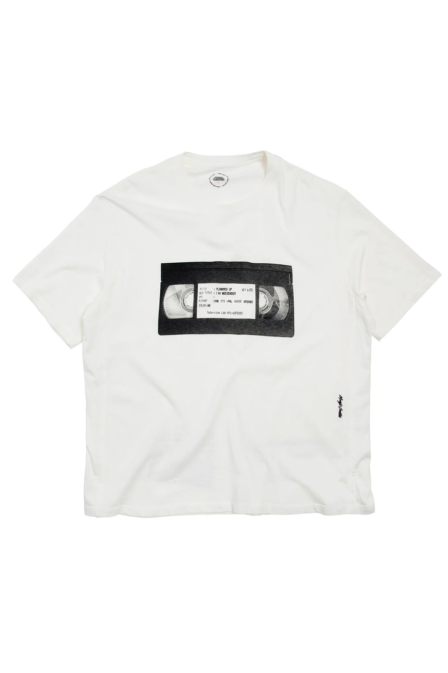 I Am Weekender Cassette T-Shirt - Off White