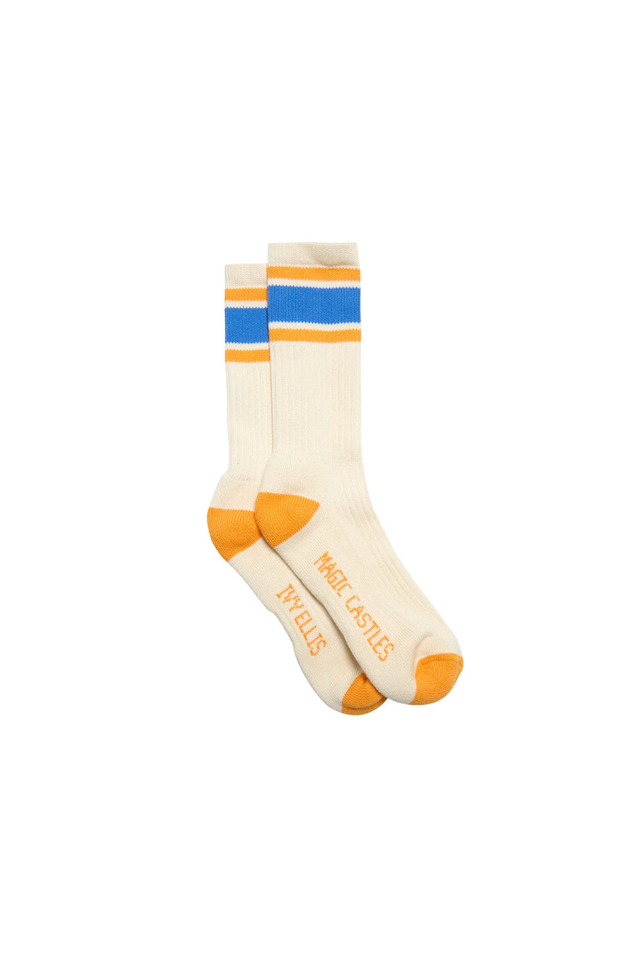 Ivy Ellis x MC Sport Sock - Orange/Blue