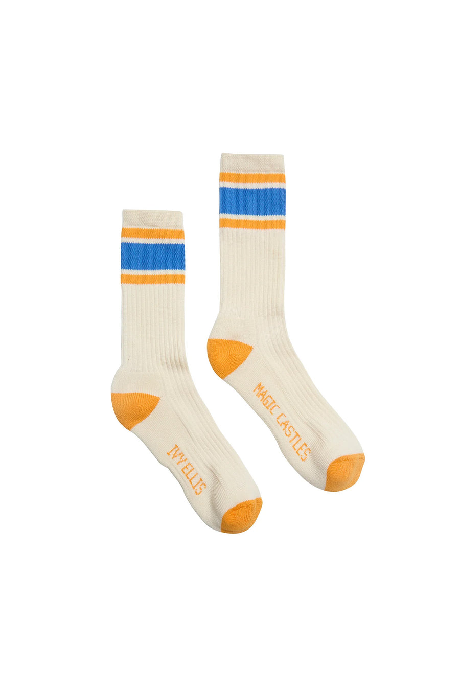 Ivy Ellis x MC Sport Sock - Orange/Blue