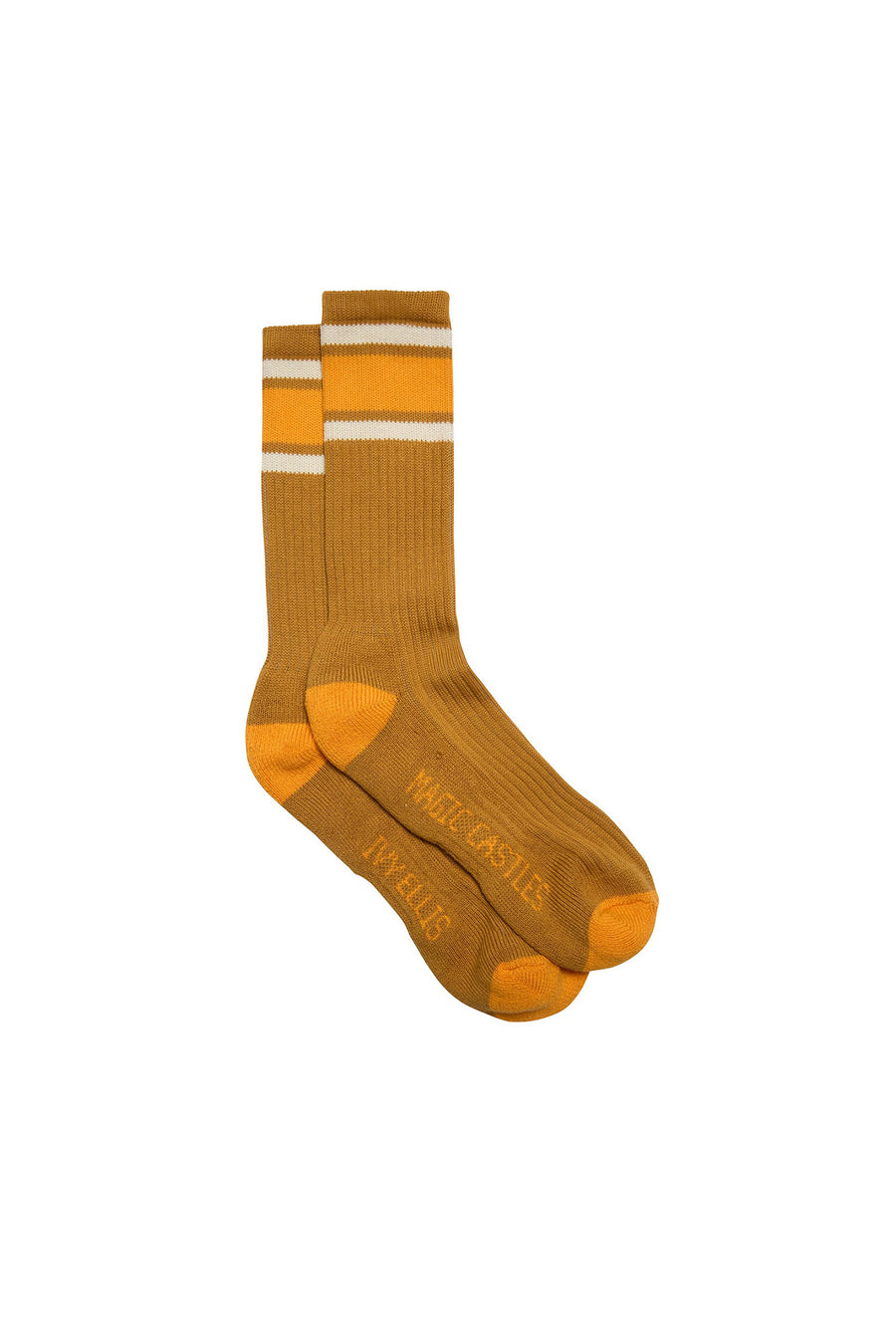 Ivy Ellis x MC Sport Sock - Tan/Orange