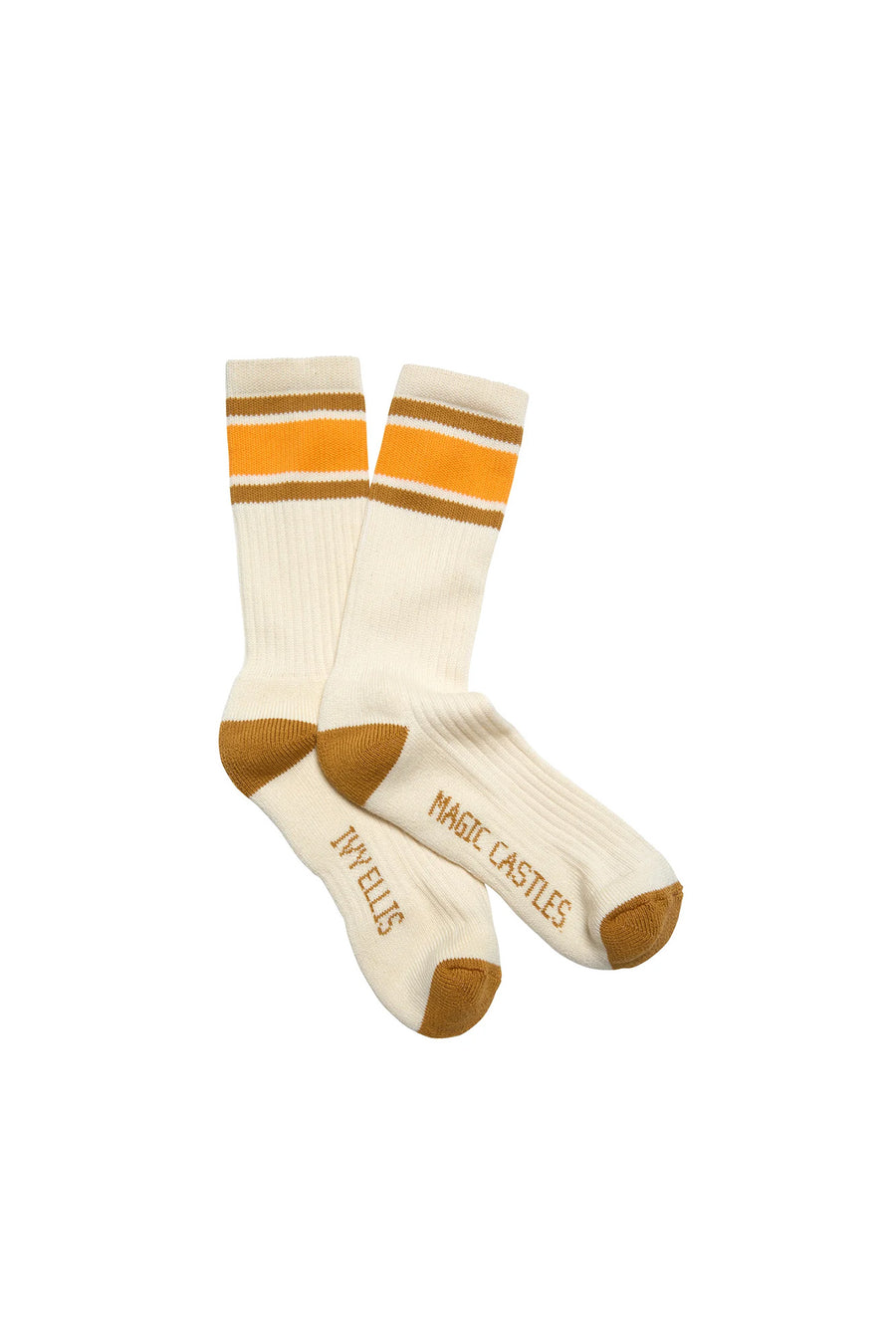 Ivy Ellis x MC Sport Sock - Toffee/Ecru