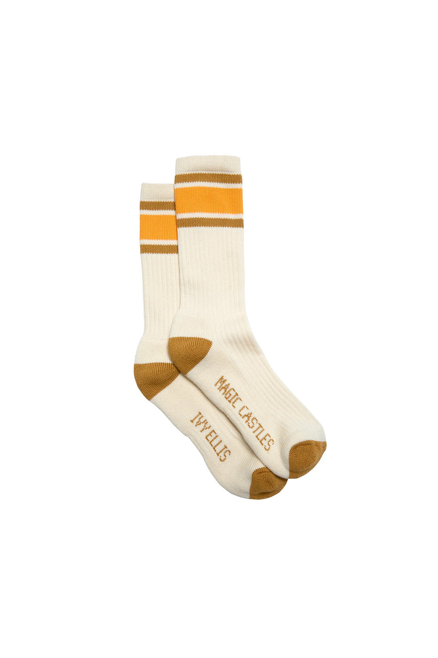 Ivy Ellis x MC Sport Sock - Toffee/Ecru