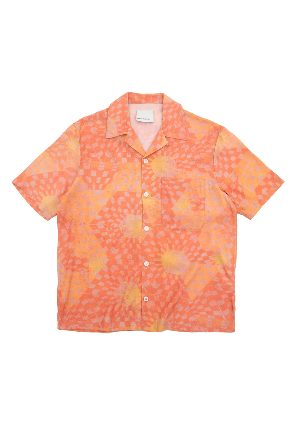 Love International Wave Shirt - Peach Honeycomb