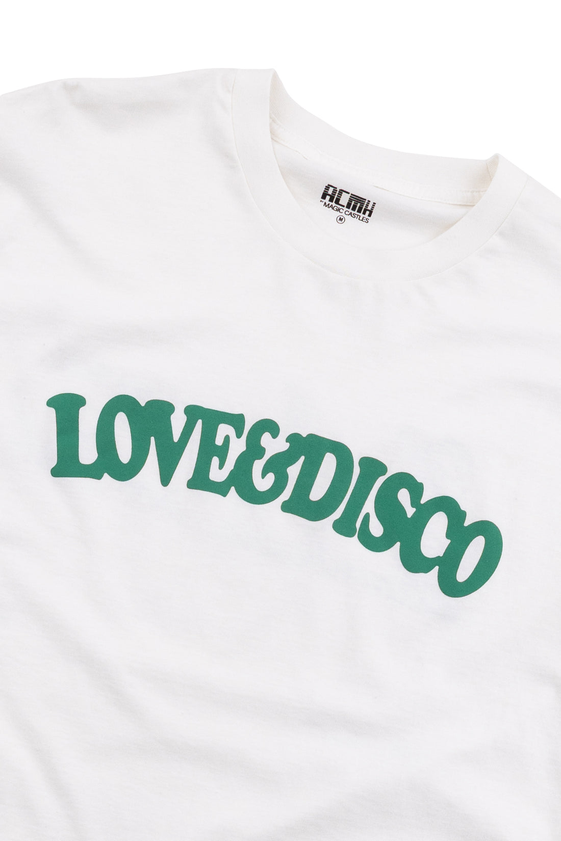 White t-shirt with &