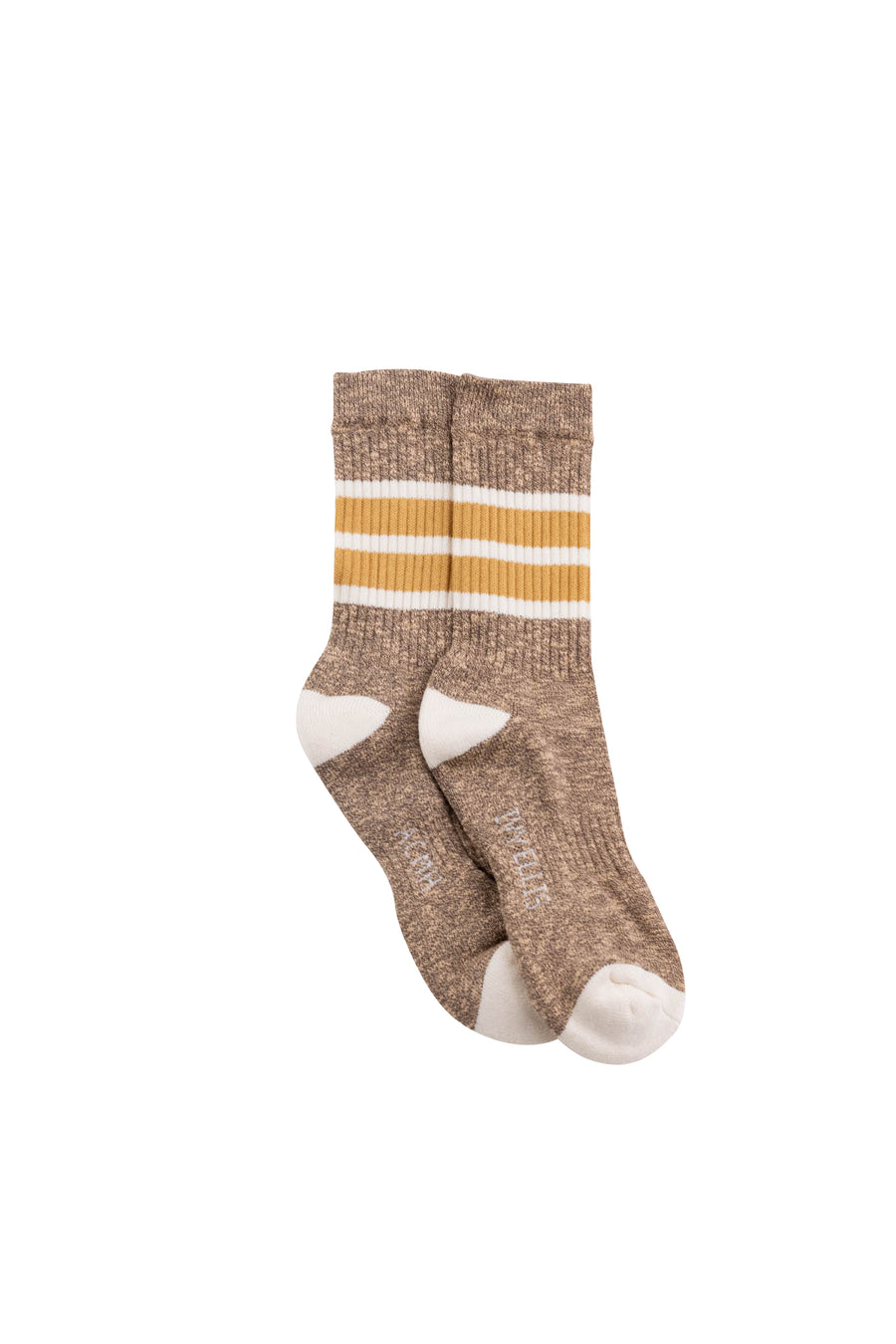 ACMH x Ivy Ellis Crew Socks - Brown Mix
