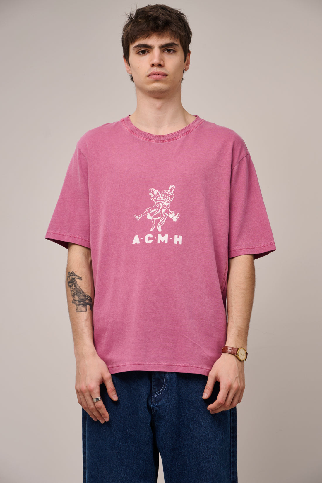 Dancers Only T-Shirt - Acid Pink